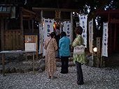石神さんでお祈り・・